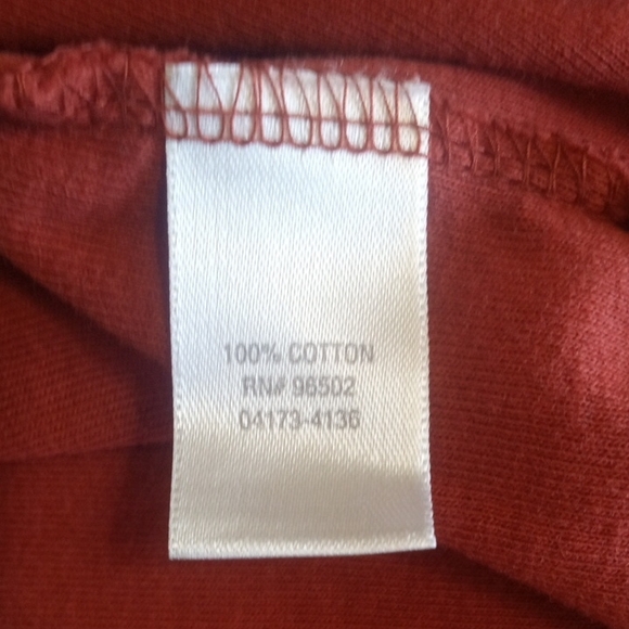 CJ Banks Women's Rust Colored Tank & Cardigan Set Size Xl - Picture 7 of 8